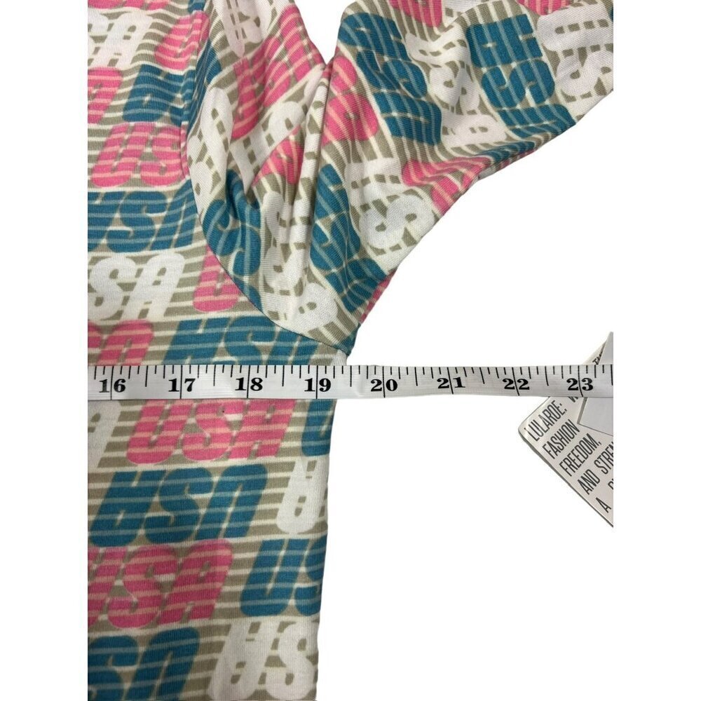 Lularoe Debbie Women's Long Sleeve USA Dress - Picture 4 of 7